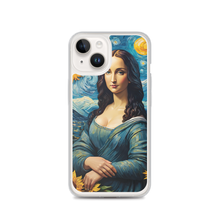 Monalisa Painting in Van Gogh Style iPhone Case