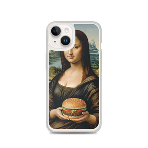 Monalisa Burger iPhone Case