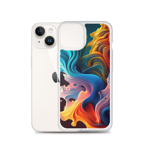 Colorful Swirl Background iPhone® Phone Case