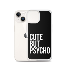 Cute But Psycho iPhone® Black Phone Case