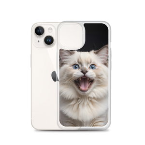 Angry Ragdoll Kitten iPhone Case