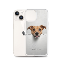 Smile Dog Peep iPhone Case