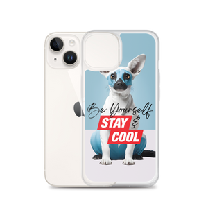 Be Yourself & Stay Cool iPhone Case