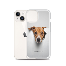 Funny Sad Dog Peep iPhone Case