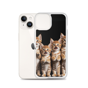 Four Cute Cats iPhone Case