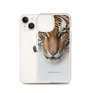 Silent Tiger Head iPhone Case