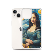 Monalisa Painting in Van Gogh Style iPhone Case