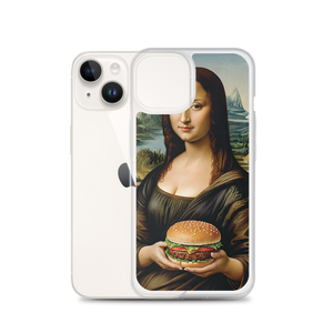 Monalisa Burger iPhone Case