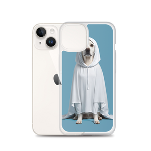 Dog in Ghost Costume iPhone Case