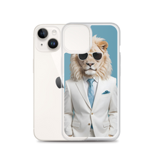 Funky White Lion iPhone Case