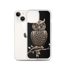 Owl Copper Art iPhone Case