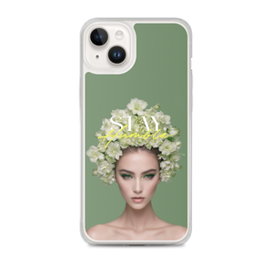 Stay Humble Female Flower Art iPhone® Phone Case