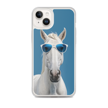 Cool Blue Horse iPhone Case