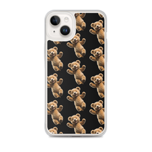 Happy Teddy Bear Pattern iPhone Case