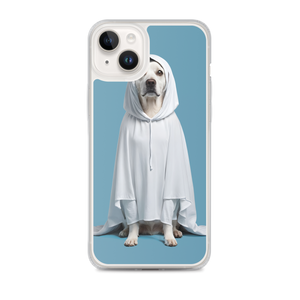 Dog in Ghost Costume iPhone Case