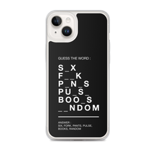 Guess The Word (Funny) iPhone Case