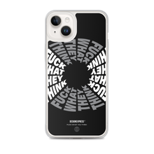 F**ck What They Think Grayscale iPhone Case