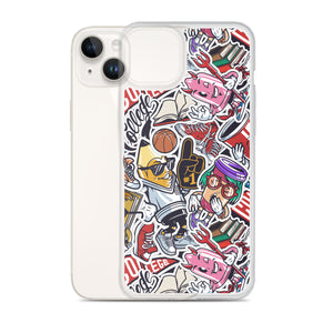 Street Art College Pattern iPhone Case