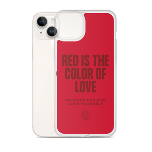 Red is the color of love iPhone® Phone Case