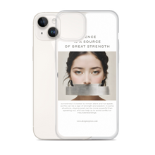 Silence Lao Tzu iPhone Case