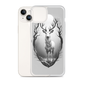 The Grayscale Deer iPhone Case