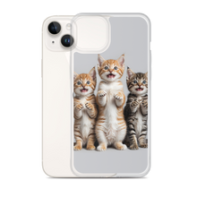 Funny Tripple Cats iPhone Case