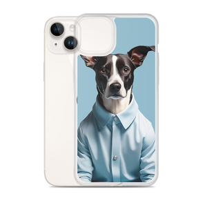 Sad Dog Blue iPhone Case