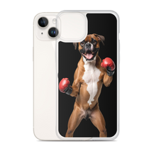 Boxer Boxing Black iPhone Case