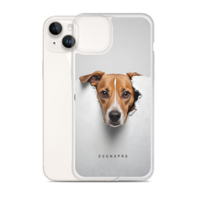 Funny Sad Dog Peep iPhone Case