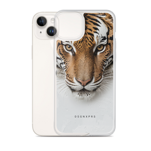 Silent Tiger Head iPhone Case