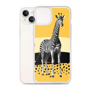 Giraffe Zebra Skin iPhone Case