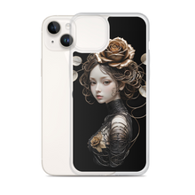 Lady Rose Copper Wire Art iPhone Case