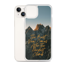 The Best View Comes iPhone Case