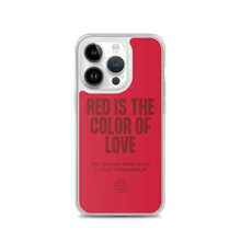 Red is the color of love iPhone® Phone Case