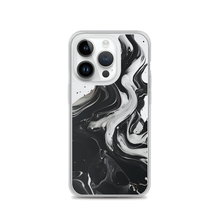 Black and White Fluid iPhone® Phone Case