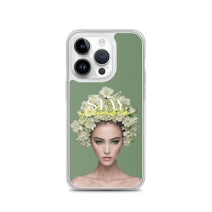 Stay Humble Female Flower Art iPhone® Phone Case