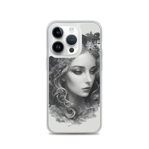 Grayscale Gaia iPhone Case