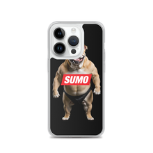 Sumo Bulldog Black iPhone Case