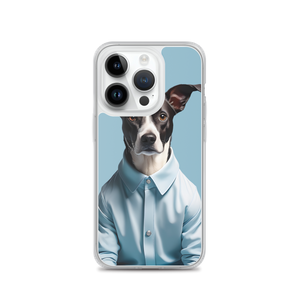 Sad Dog Blue iPhone Case