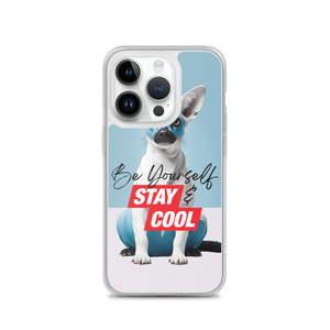 Be Yourself & Stay Cool iPhone Case