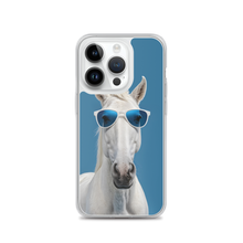 Cool Blue Horse iPhone Case