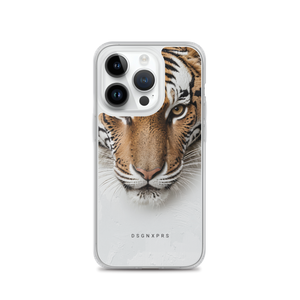 Silent Tiger Head iPhone Case