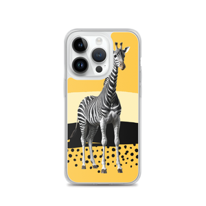 Giraffe Zebra Skin iPhone Case