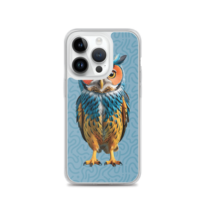 Blue Owl iPhone Case