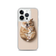 Cute Baby Cat and Dog Sleep iPhone Case