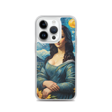 Monalisa Painting in Van Gogh Style iPhone Case