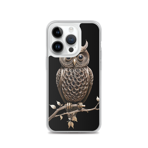 Owl Copper Art iPhone Case