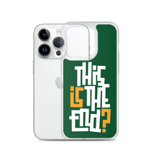 IS/THIS IS THE END? Forest Green iPhone Phone Case