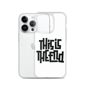 THIS IS THE END? White iPhone Phone Case