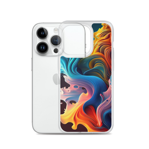 Colorful Swirl Background iPhone® Phone Case